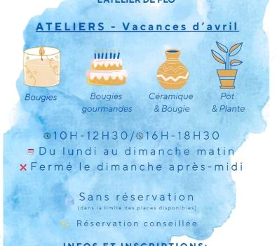 Creative Workshops at Babuzi – April Break