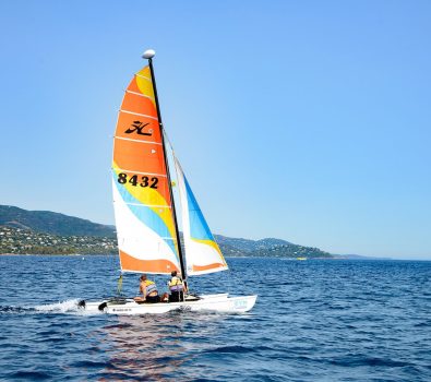 Sailing trip with an instructor