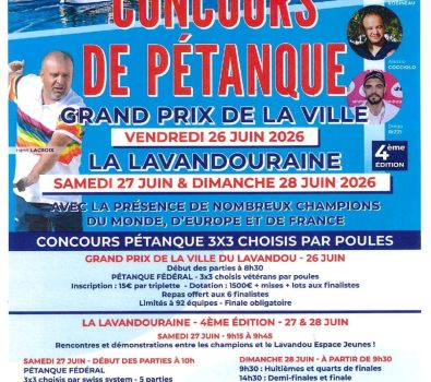 Pétanque Tournament – City Grand Prix