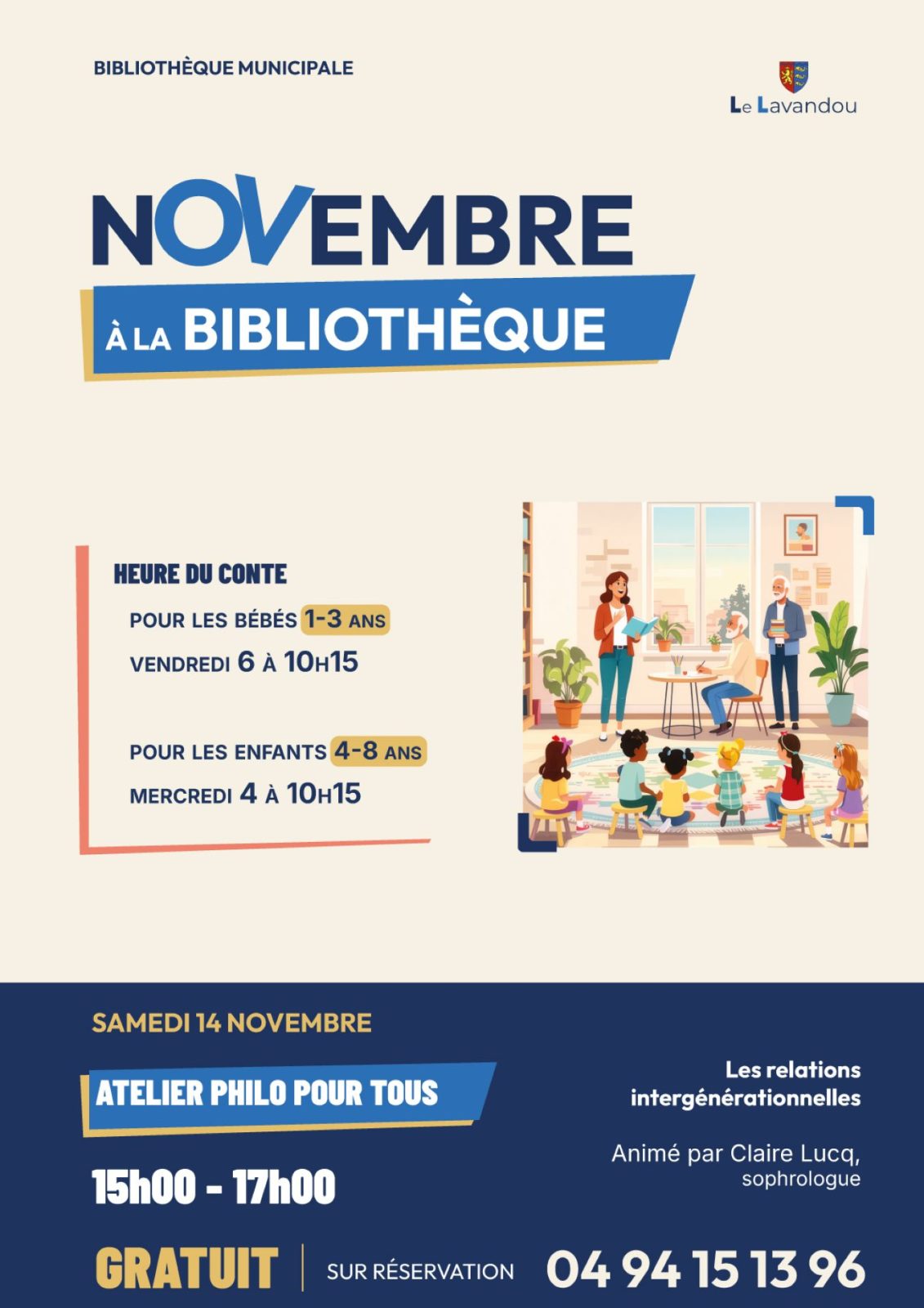 Story Time for Children_Le Lavandou