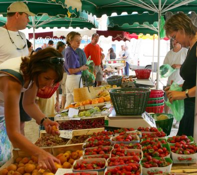 Saint-Tropez provencal market